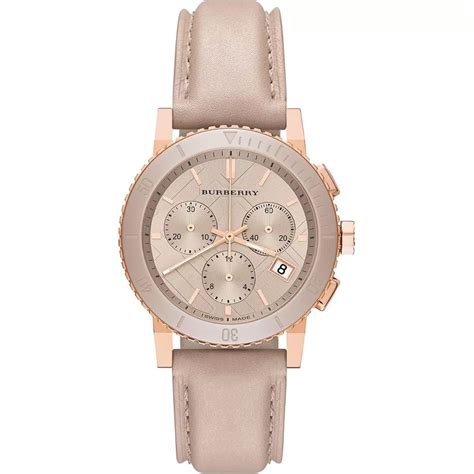 burberry bu9704 chronograph wrist watch